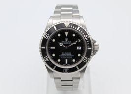 Rolex Sea-Dweller 4000 16600 (2003) - Zwart wijzerplaat 40mm Staal