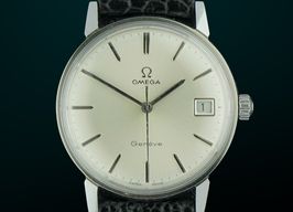 Omega Genève 136.011 (1970) - White dial 34 mm Steel case