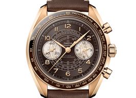 Omega Speedmaster 329.92.43.51.10.001 (2024) - Bruin wijzerplaat 43mm Brons