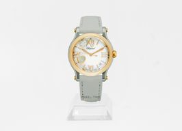 Chopard Happy Sport 278582-6009 (2024) - White dial 36 mm Gold/Steel case