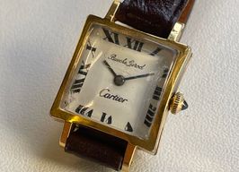 Cartier Vintage Unknown (1960) - White dial 18 mm Yellow Gold case