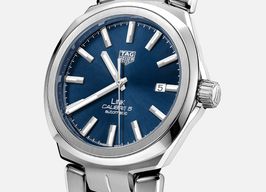 TAG Heuer Link Calibre 5 WBC2112.BA0603 (2024) - Blauw wijzerplaat 32mm Staal