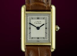 Cartier Tank 366001 (1990) - Silver dial 20 mm Silver case