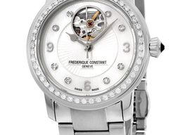 Frederique Constant Ladies Automatic Heart Beat FC-310HBAD2PD6B (2026) - White dial 34 mm Steel case
