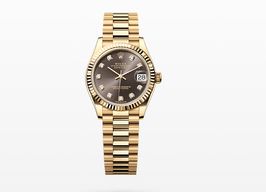 Rolex Datejust 31 278278 (2024) - Grijs wijzerplaat 31mm Geelgoud