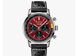 Breitling Top Time AB01761A1K1X1 (2024) - Rood wijzerplaat 41mm Staal