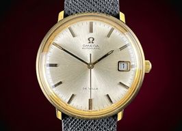 Omega De Ville 166.033 (1968) - Wit wijzerplaat 34mm Goud/Staal