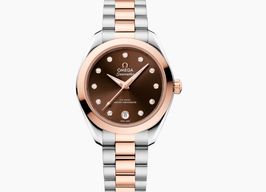 Omega Seamaster Aqua Terra 220.20.30.20.63.001 (2025) - Brown dial 30 mm Gold/Steel case