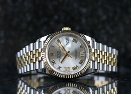 Rolex Datejust 36 126233 (2024) - Silver dial 36 mm Gold/Steel case