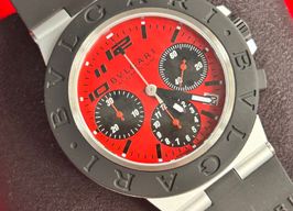 Bulgari Bulgari 103701 (2022) - Red dial 40 mm Steel case