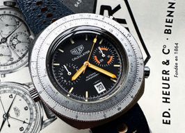 Heuer Vintage 110.633 (1972) - Zwart wijzerplaat 45mm Staal