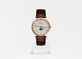 Blancpain Villeret Quantième Complet 6264-3642-55B (2024) - White dial 38 mm Red Gold case