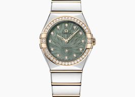 Omega Constellation 131.25.28.60.60.001 (2024) - Groen wijzerplaat 28mm Goud/Staal