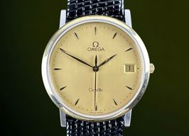 Omega De Ville 196.2432 (1998) - Gold dial 32 mm Steel case