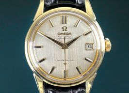 Omega Constellation 14393 (1960) - White dial 34 mm Gold/Steel case