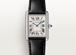 Cartier Tank WSTA0059 (2024) - Zilver wijzerplaat 34mm Staal