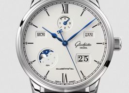 Glashütte Original Senator Excellence 1-36-02-01-02-61 (2023) - Zilver wijzerplaat 42mm Staal