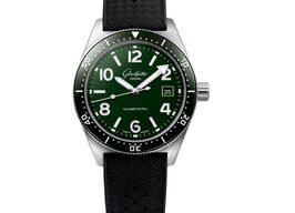 Glashütte Original SeaQ 1-39-11-13-83-33 (2023) - Groen wijzerplaat 40mm Staal