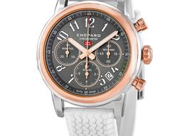 Chopard Mille Miglia 168588-6001 (2023) - Grijs wijzerplaat 39mm Goud/Staal