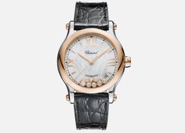 Chopard Happy Sport 278559-6008 (2023) - Parelmoer wijzerplaat 36mm Goud/Staal