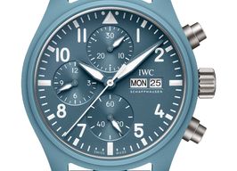 IWC Pilot Chronograph Top Gun Miramar IW389409 (2025) - Blauw wijzerplaat 41mm Keramiek