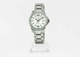 Longines Conquest L3.776.4.16.6 (2024) - White dial 39 mm Steel case