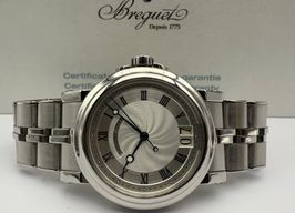 Breguet Marine 5817ST (2010) - Silver dial 40 mm Steel case