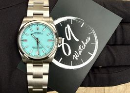 Rolex Oyster Perpetual 36 126000 (2026) - Turquoise wijzerplaat 36mm Staal
