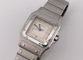 Cartier Santos Galbée 987901 (1993) - Wit wijzerplaat 29mm Staal