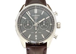 TAG Heuer Carrera Heuer-02T CBN2012.FC6483 (2025) - Grey dial 42 mm Steel case