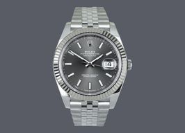 Rolex Datejust 41 126334 (2022) - Grijs wijzerplaat 41mm Staal