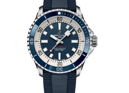 Breitling Superocean 42 A17375E71C1S1 (2023) - Blauw wijzerplaat 42mm Staal