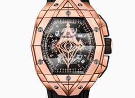 Hublot Big Bang Sang Bleu 648.OX.0108.RX.MXM23 (2023) - Transparant wijzerplaat Onbekend Roségoud