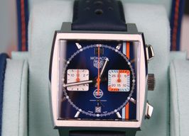 TAG Heuer Monaco CBL2115.FC6494 (2024) - Blauw wijzerplaat 39mm Staal