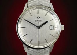 Omega Genève 166.037 (1970) - Zilver wijzerplaat 34mm Staal