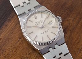 Rolex Datejust Oysterquartz 17014 (1984) - Silver dial 36 mm Steel case