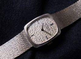 Patek Philippe Golden Ellipse 4107 (1970) - Zilver wijzerplaat 20mm Witgoud