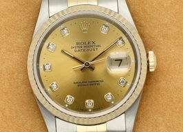 Rolex Datejust 36 16233 (1995) - Champagne dial 36 mm Gold/Steel case