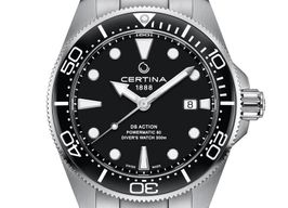 Certina DS Action C0326071105100 (2024) - Zwart wijzerplaat 43mm Staal