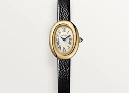 Cartier Baignoire WGBA0041 (2025) - Silver dial 25 mm Yellow Gold case