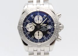 Breitling Chronomat Evolution A13356 (Unknown (random serial)) - Black dial 48 mm Steel case
