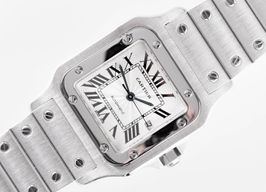 Cartier Santos Galbée 2319 (2012) - White dial 29 mm Steel case