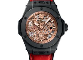 Hublot Big Bang Meca-10 414.CI.4010.LR.NJA18 (2025) - Zilver wijzerplaat 45mm Keramiek