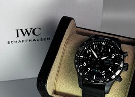 IWC Pilot Chronograph IW388306 (2024) - Zwart wijzerplaat 43mm Keramiek