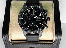 IWC Pilot Chronograph IW388306 (2024) - Zwart wijzerplaat 43mm Keramiek