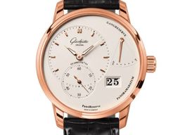 Glashütte Original PanoReserve 1-65-01-25-15-61 (2023) - Wit wijzerplaat 40mm Roségoud