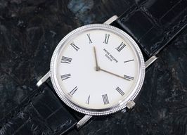 Patek Philippe Calatrava 3520/00D (1979) - Wit wijzerplaat 33mm Witgoud