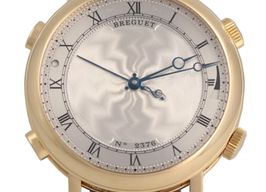 Breguet Classique 7800BR/AA/94V02 (Unknown (random serial)) - Silver dial 48 mm Rose Gold case
