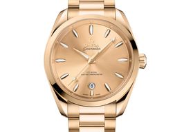Omega Seamaster Aqua Terra 220.50.38.20.08.001 (2025) - Geel wijzerplaat 38mm Geelgoud