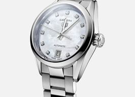 TAG Heuer Carrera Lady WBN2412.BA0621 (2024) - Wit wijzerplaat 29mm Staal